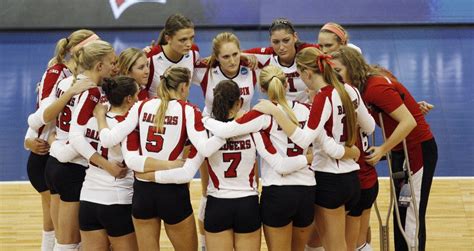 what happened to the wisconsin volleyball team|Badgers fall in National Semifinal 